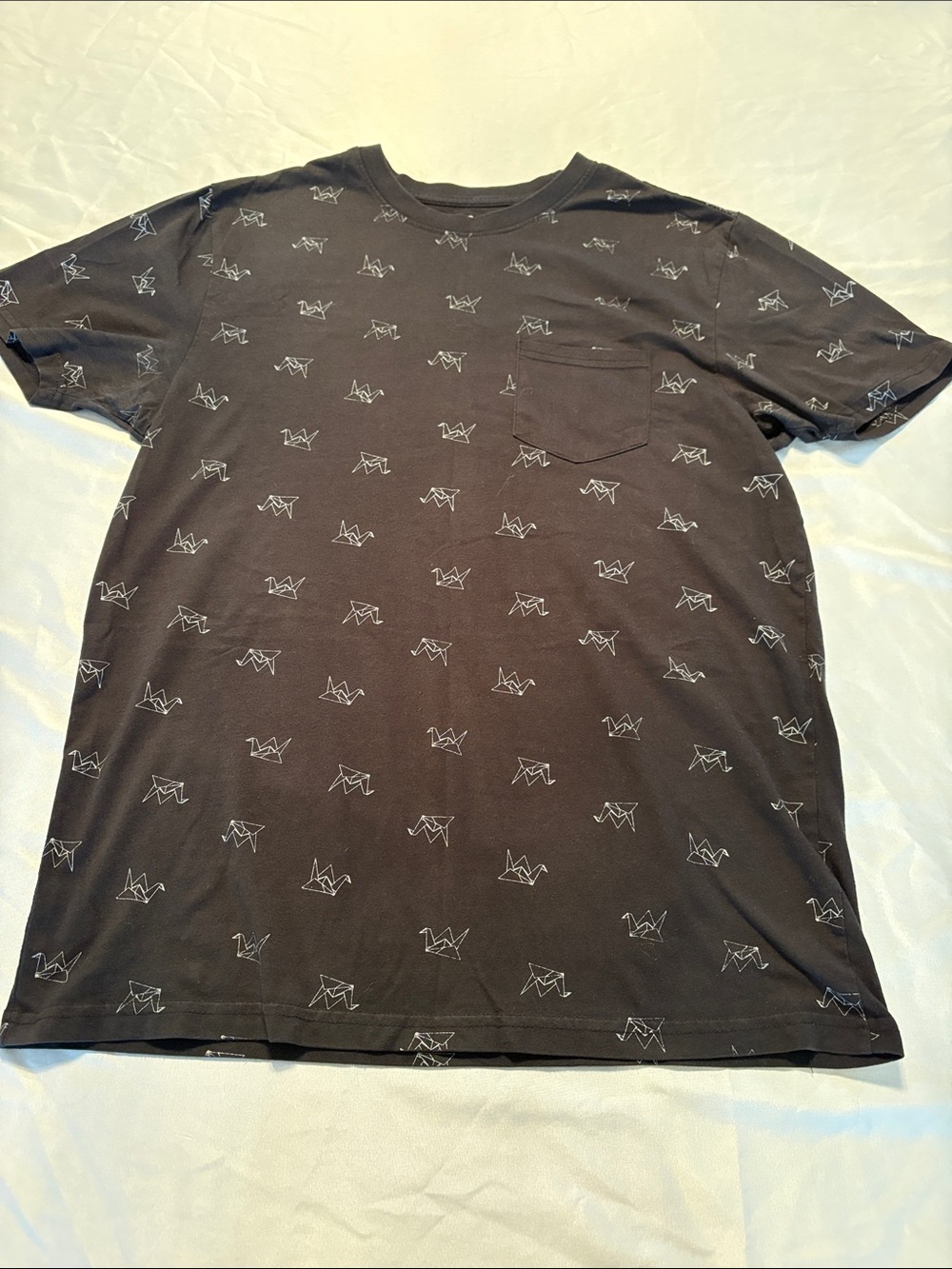 Aeropostale Men's Black Pocket T-Shirt